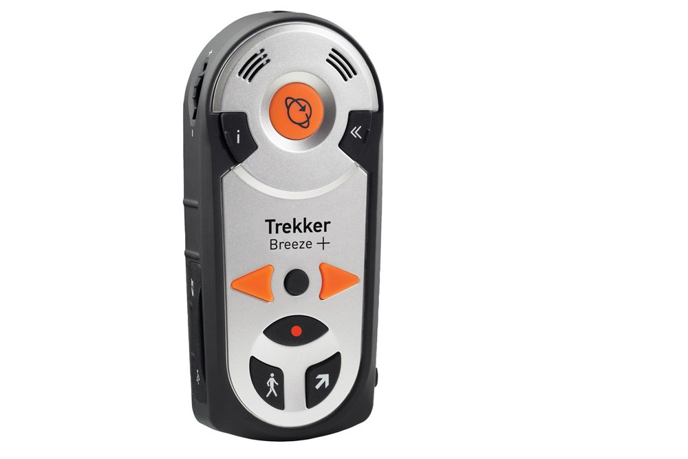 the Trekker Breeze+ Talking GPS