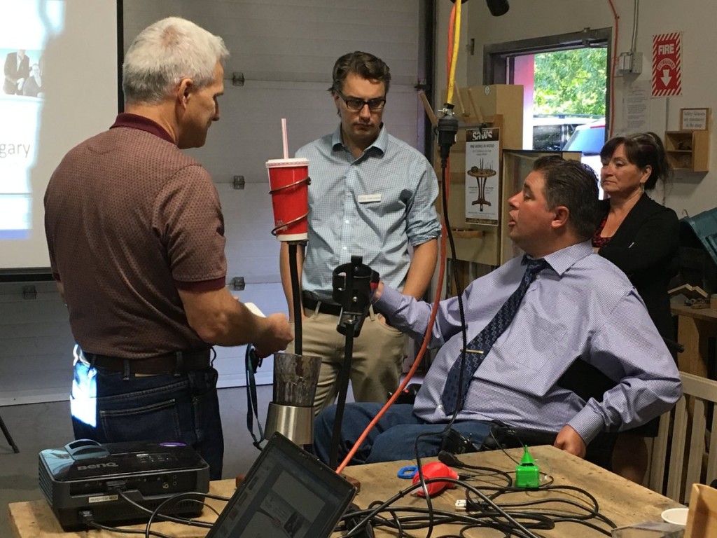 We also had the pleasure of meeting the new Minister of Sport and Persons with Disabilities, Kent Hehr.