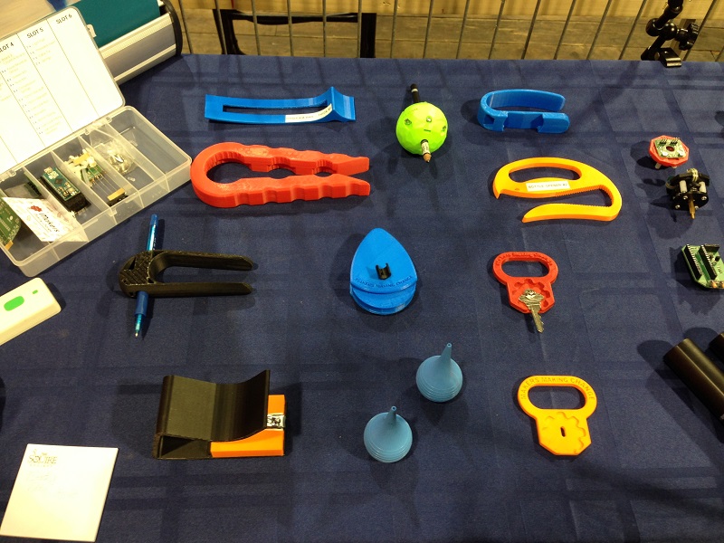 Some assistive tools on a table