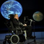 Stephen Hawking at NASA in 2008