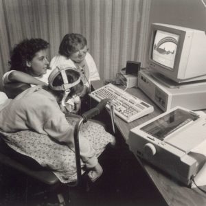 A group using Speech Assisted Reading and Writing