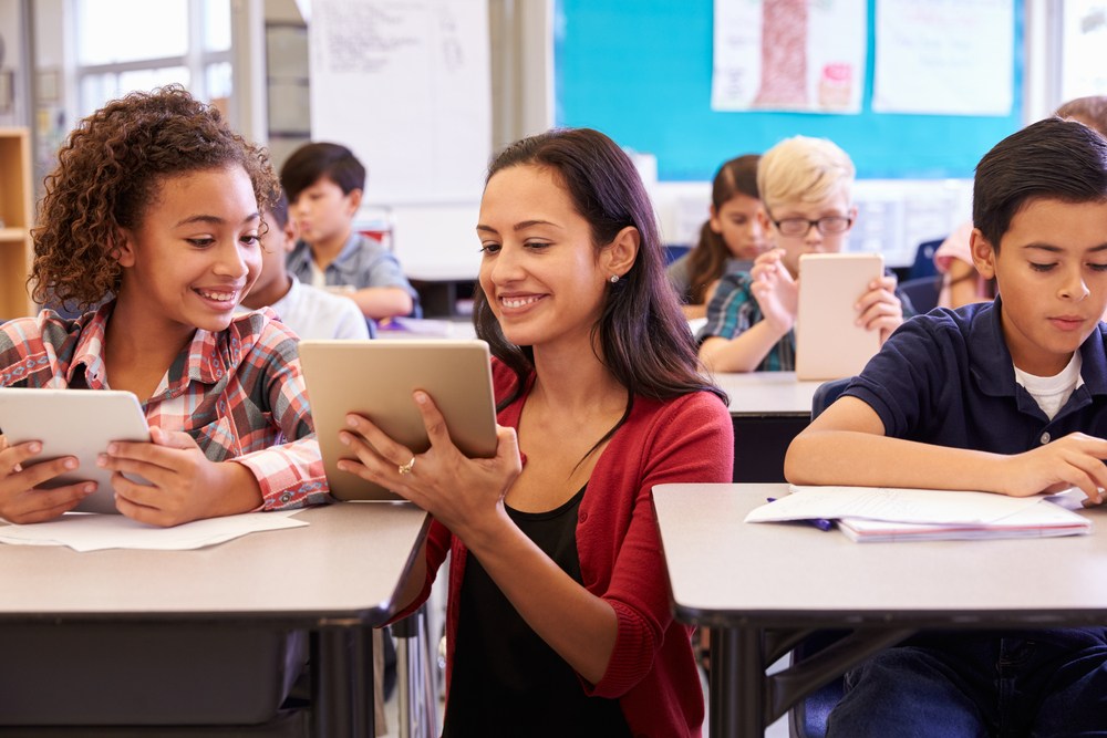 Students in classroom