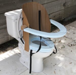 Adaptive toilet prototype number 1.