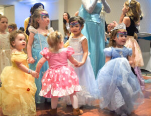 attendees of the Winter Wonderland Princess Ball, 2019