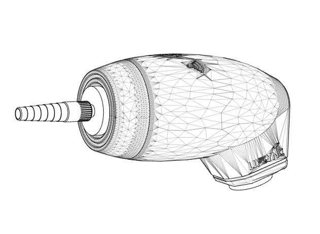 a design sketch of the new LipSync housing