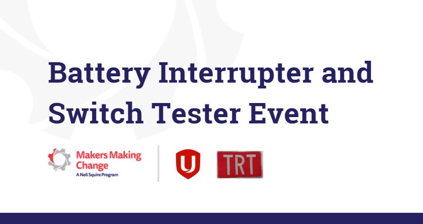 Battery Interrupter and Switch Tester Event banner