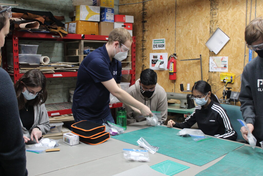 Stephen leading a build at North Forge