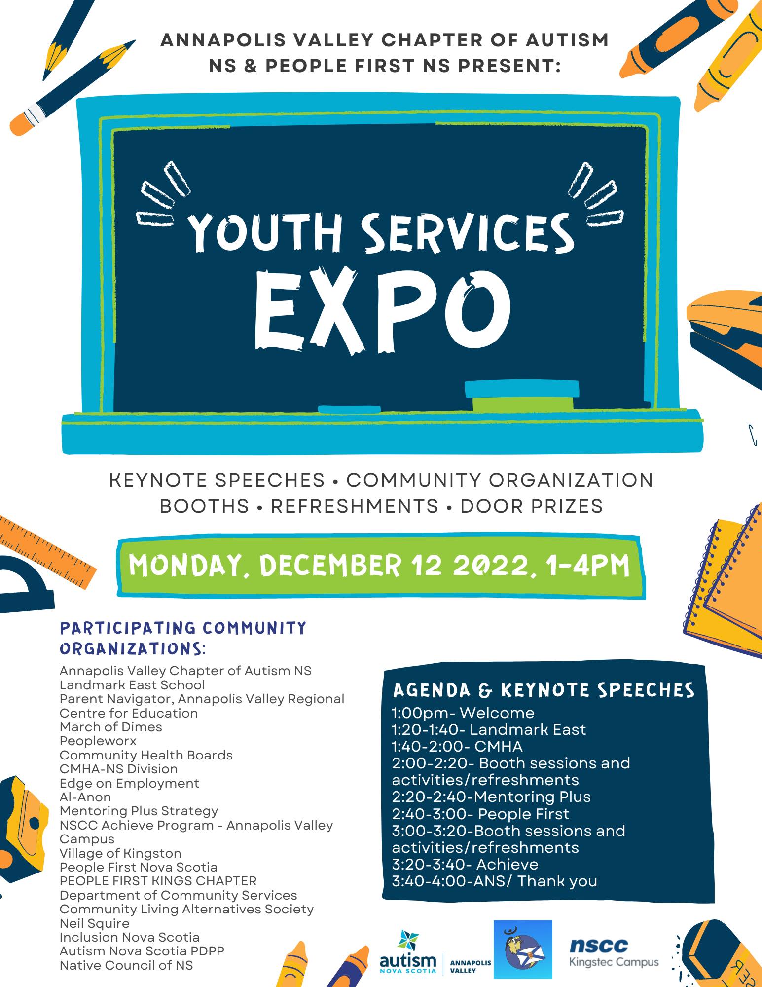 Youth Services Expo poster