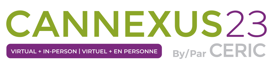 Cannexus 23 logo, noting the event is both in-person and virtual