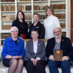 Neil Squire staff and Lieutenant-Governor Brenda Murray with the award