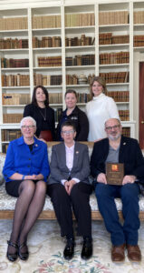 Neil Squire staff and Lieutenant-Governor Brenda Murray with the award