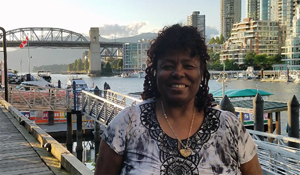 Charlotte "Sista C" Ferrell in Vancouver.