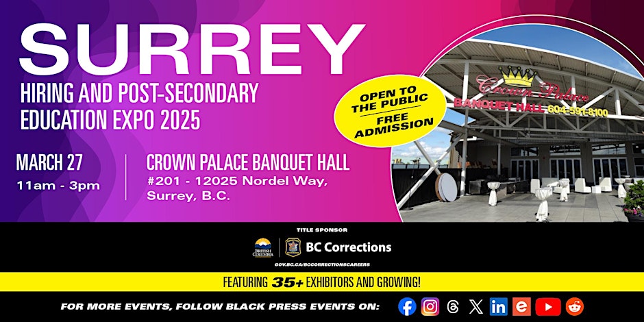 Surrey event banner