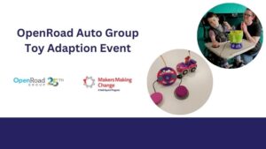 Event graphic for Open Road build event.